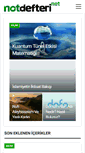 Mobile Screenshot of notdefteri.net